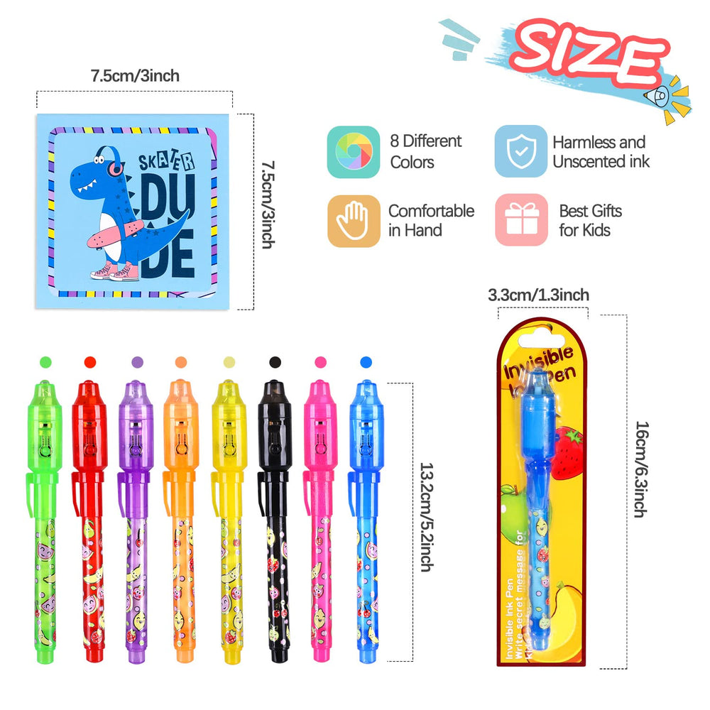 TAFULOR spy pen with UV light reveals hidden messages during play.
