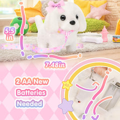 Tagitary interactive puppy bark: realistic sound enhances pretend play.