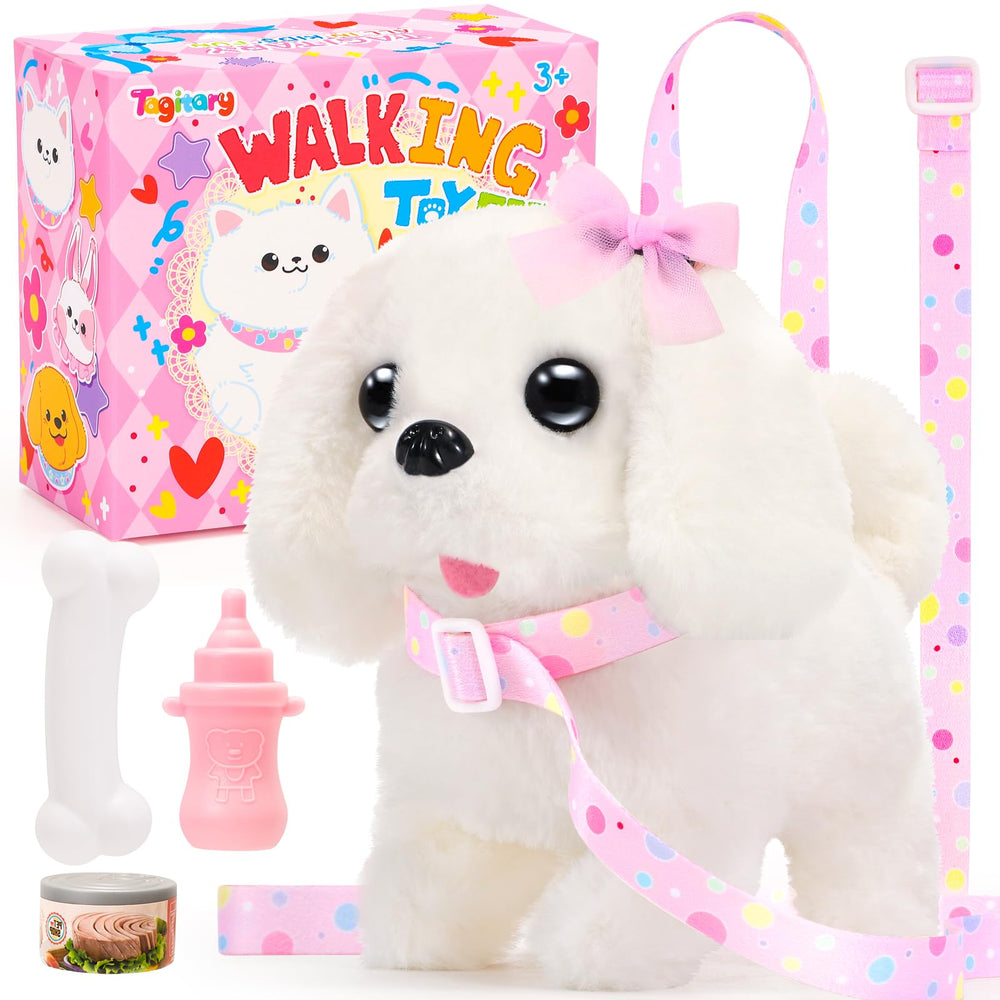 Tagitary interactive puppy walk: toy in motion for active kids' play.