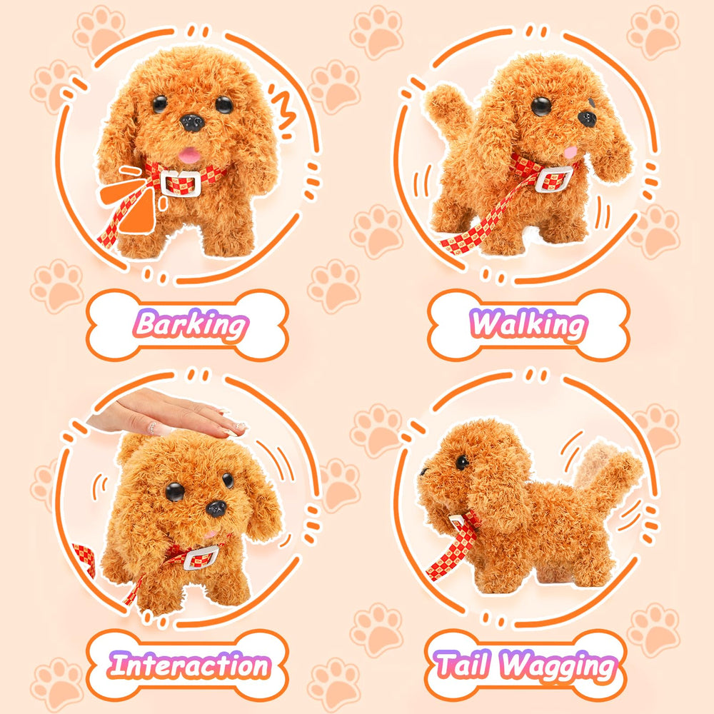 Tagitary plush puppy tail wag signals joyful companionship.