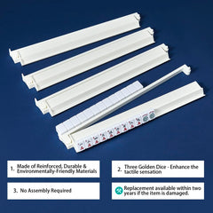 TAIKULA 43 cm rack provides ample space for tile arrangement.
