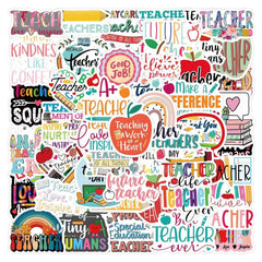 TaiLiHaile teacher stickers on a MacBook add playful character and durability.