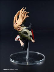 Taito Chainsaw Man Aerial Figure dynamic pose highlights collectibility and shelf appeal.