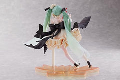Taito Hatsune Miku AMP figure art detail captures fine sculpting and color shading