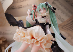 Taito Hatsune Miku AMP figure packaging display showcases official license