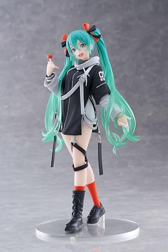 Taito Hatsune Miku Punk Ver. figure shows detailed sculpt for display.