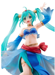 Taito Hatsune Miku Princess AMP Figure Arabian Ver, dress-detail close-up