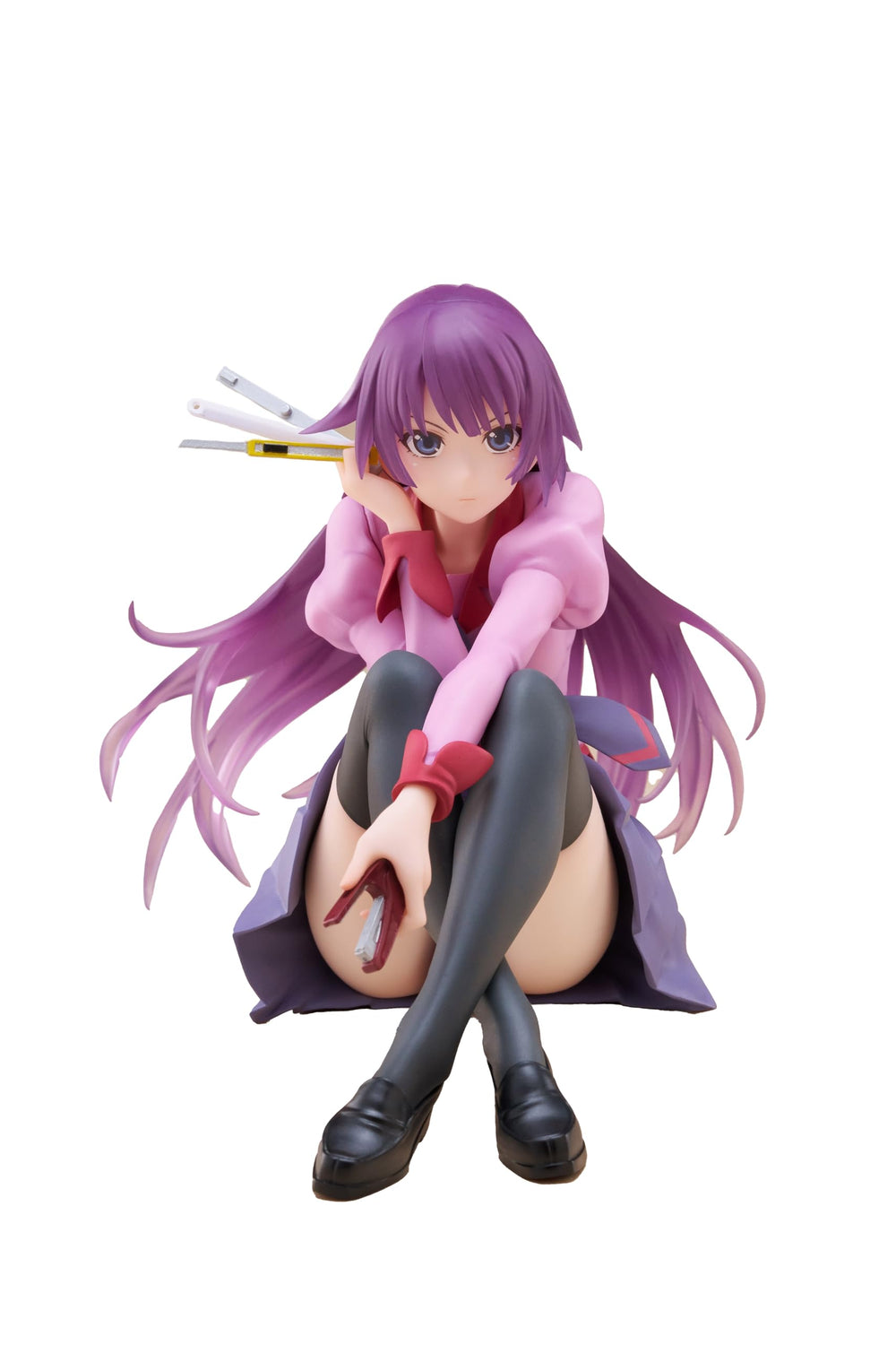 Taito Hitagi Senjougahara figure front view for desk display