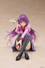 Taito Hitagi Senjougahara figure side profile for bookshelf display