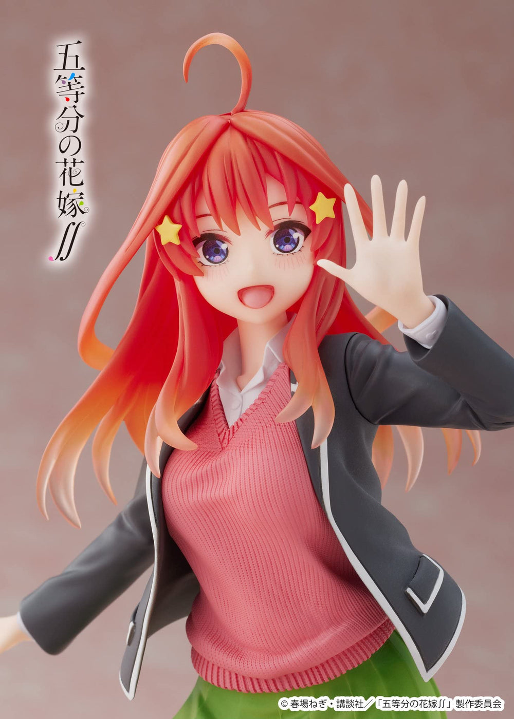 Taito Itsuki Quintessential Quintuplets uniform figure base stand included for stability