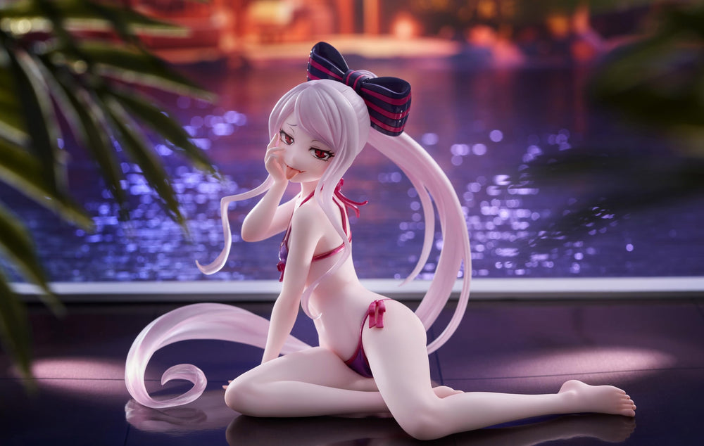 Taito Overlord Shalltear front-angle display showing dynamic pose.