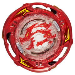 Takara Tomy Beyblade Burst Booster B-202 labels close-up shows branding.