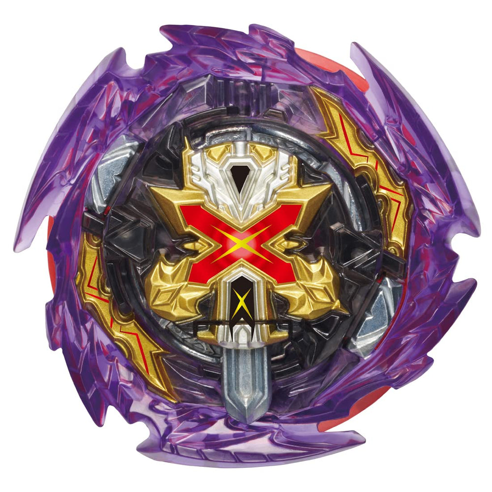 Takara Tomy Beyblade Burst Booster B-202 spin demonstration captures motion.