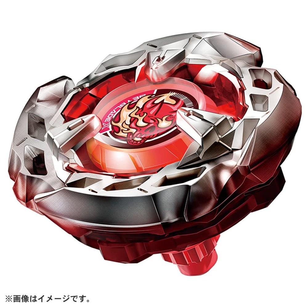 Takara Tomy Beyblade X BX-02 winder launcher demonstrates quick setup for battles.
