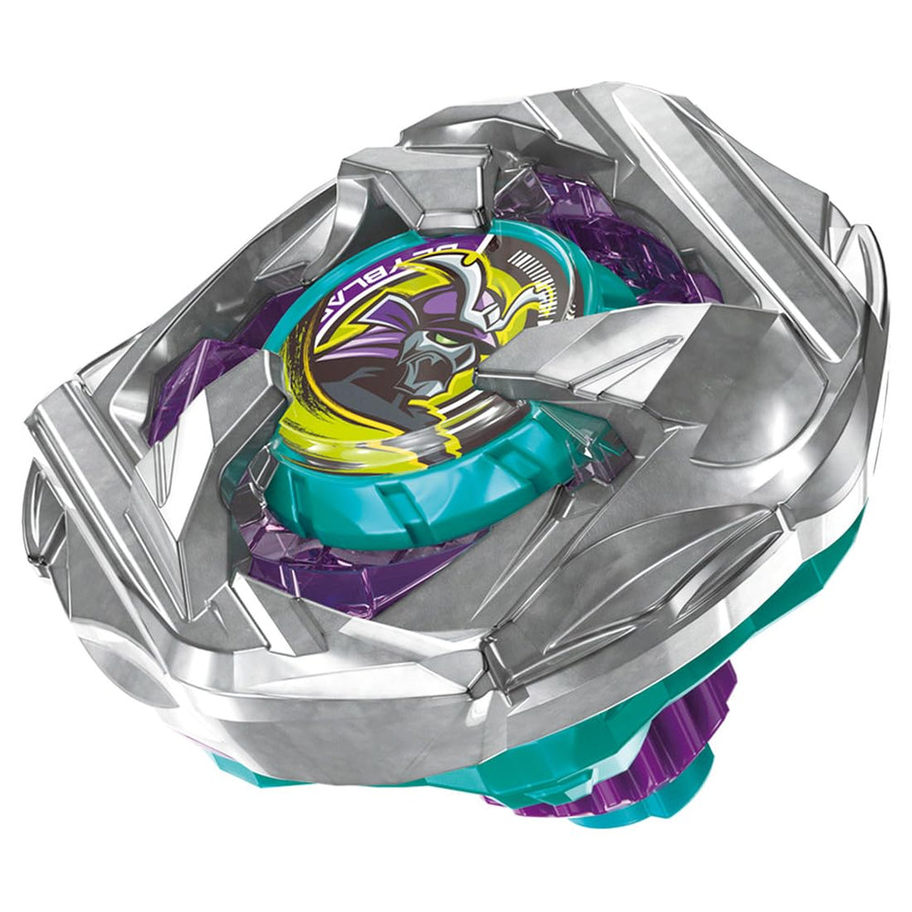 Takara Tomy Beyblade X Samurai Caliber blade for fast clashes.