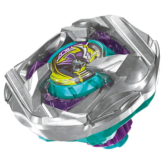 Takara Tomy Beyblade X Samurai Caliber blade for fast clashes.