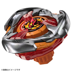 TAKARA TOMY Beyblade X Hell's Hammer ratchet enables quick resets after clashes