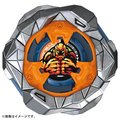 Takara Tomy Beyblade X UX-13 ratchet detail showing gear control.