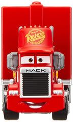 Takara Tomy Mack close-up detail highlighting decals and styling.