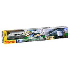 TAKARA TOMY Plarail S-06 E3 Shinkansen Tsubasa bogies detail highlights wheel design