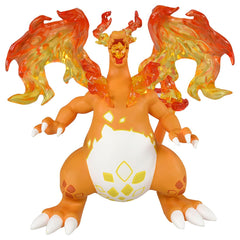 TAKARA TOMY Charizard Moncolle feet detail supports balanced display.