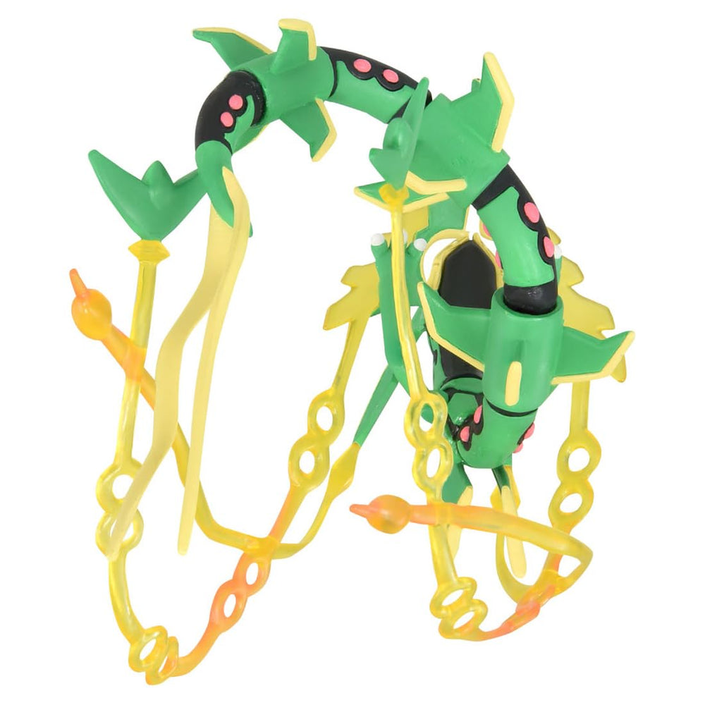 Takara Tomy Mega Rayquaza assembly-free display figure