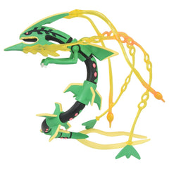 Takara Tomy Mega Rayquaza head detail highlights sculpting