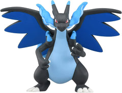Takara Tomy Mega Charizard X figure in dynamic action pose
