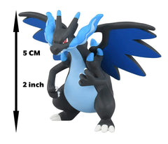 Takara Tomy Mega Charizard X figure with detailed sculpt for collectors