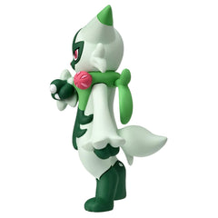 Takara Tomy Nyarote Green side view ideal for shelf presentation