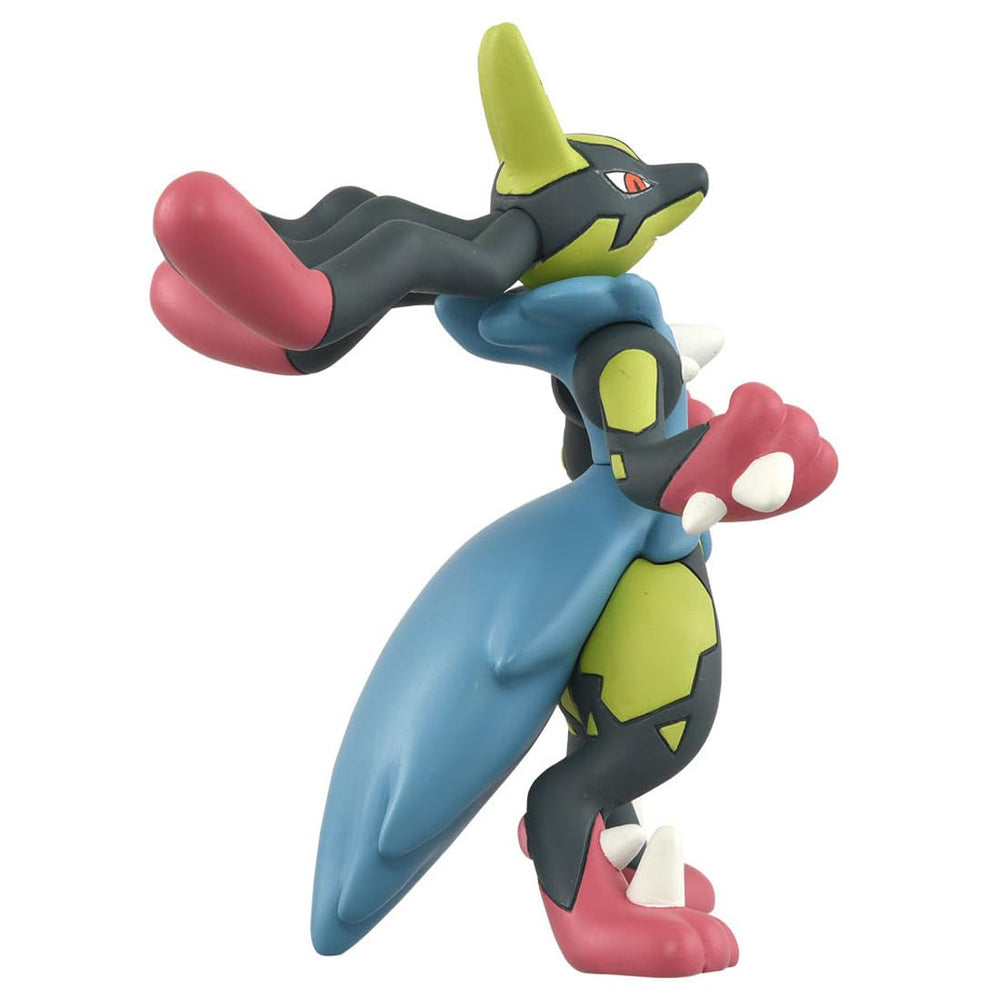 Takara Tomy Pokemon Moncolle Yellow Mega Lucario detailed sculpt showcases realism