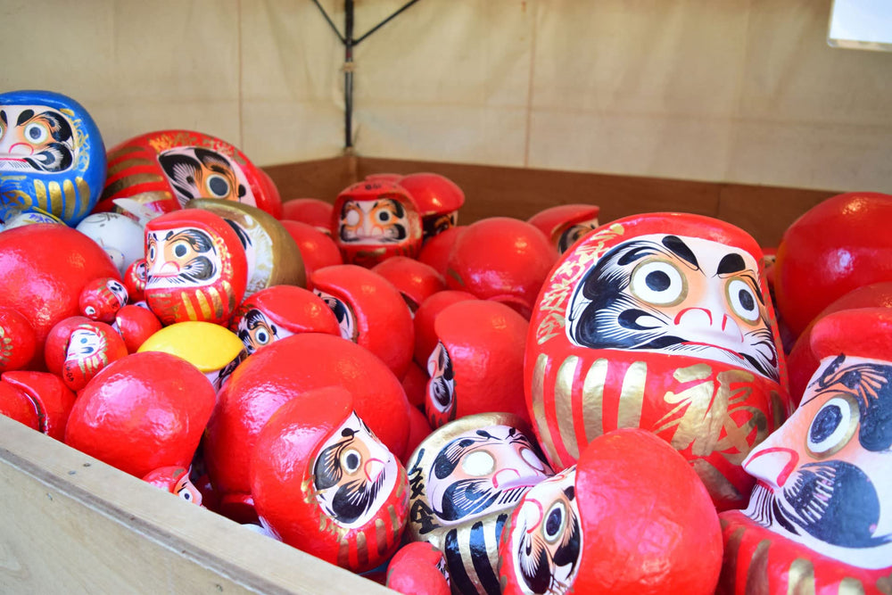 Takasaki Daruma red desktop decor for inspiration and cultural appreciation
