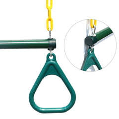 Take Me Away plastic-coated chains reduce friction and skin irritation during use.