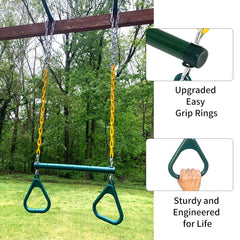 Take Me Away safety links prevent snagging and scratching during play.