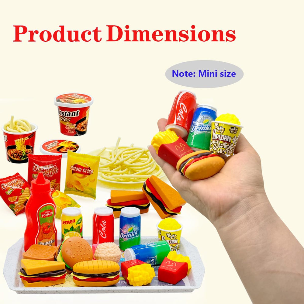 Taken All fries toy, crispy-looking mini snack for playful dining experiences.