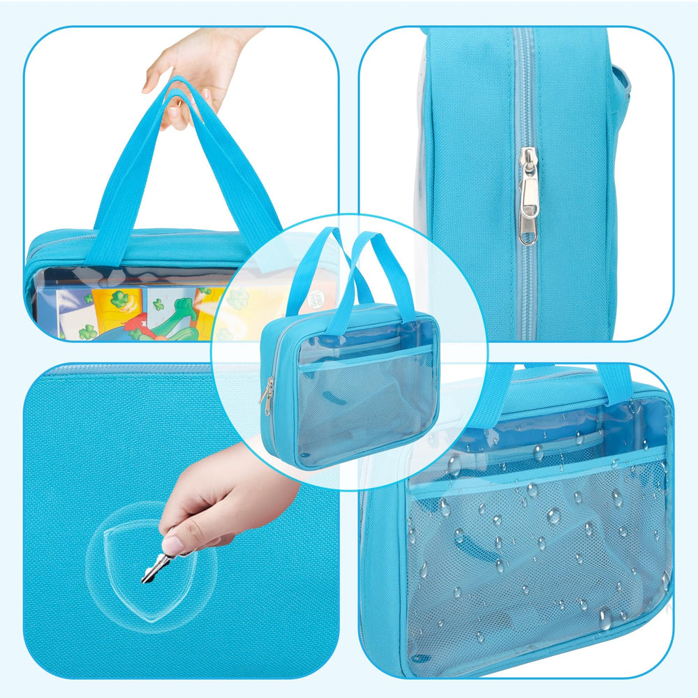 Taladad LeapReader case, zippered closure, secure and smooth opening.