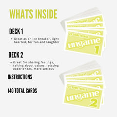 TaliCor Pocket UNGAME compact case keeps cards portable and ready.
