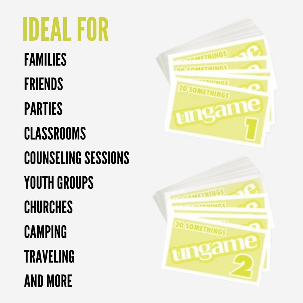 TaliCor Pocket UNGAME lighthearted questions foster icebreakers and group bonding.