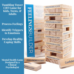 TALKA FeelingsBuilder therapist-office-use captures calm focus during sessions.