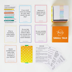 Talking Point Cards 200-icebreaker deck travel setup for car rides or trips