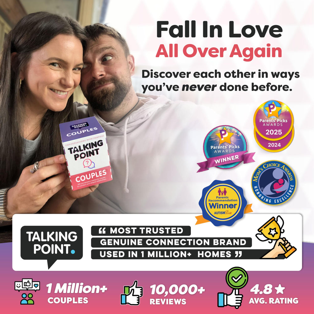 Talking Point Cards gift pack presentation ideal for anniversaries.