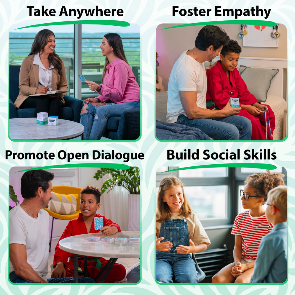 Talking Point Cards Support Pack dinner-time use sparks connection during meals