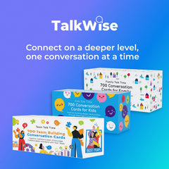 TalkWise portable box laminated cards are durable for in-office or remote use.