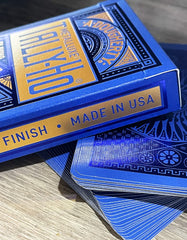Tally-Ho MetalLuxe luxury deck sits stylishly in a display.