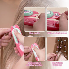 TALOOS four bow clips add cute accents to any style.