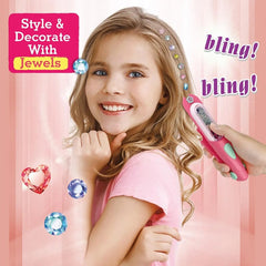 Product packaging highlights non-toxic materials and safety features.