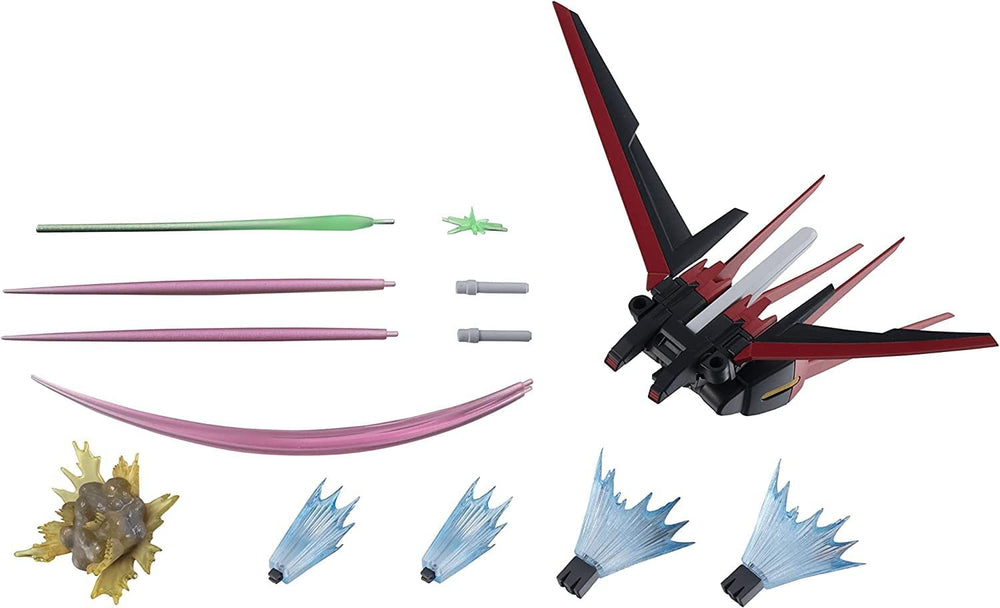 Tamashii Nations AQM/E-X01 Aile Striker pack for dramatic action poses.