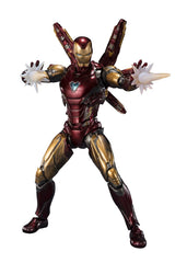 TAMASHII NATIONS Iron Man Mark 85 main body for dynamic display and accurate scale.