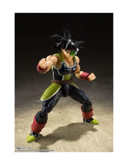 TAMASHII NATIONS Bardock left-hand options for action stances.