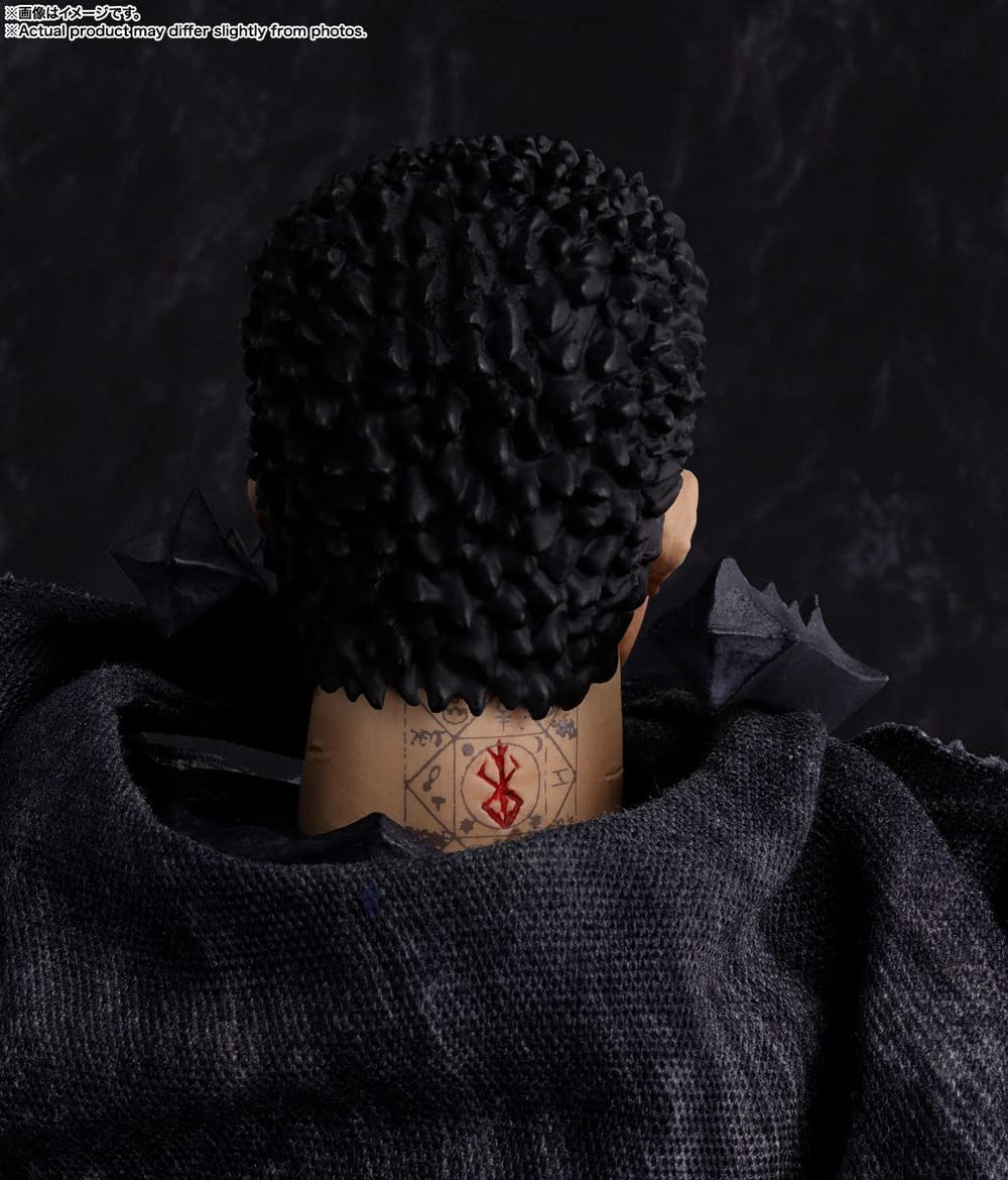 Tamashii Nations Guts expression parts for recreating iconic moments.